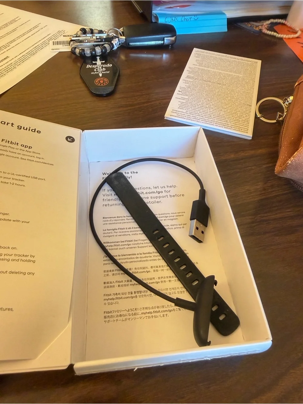 Fitbit Inspire 3 w/extra band and Charger